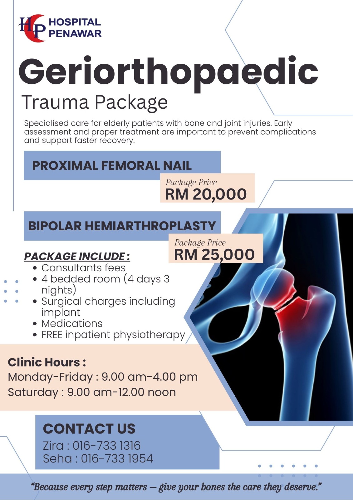 Geriorthopaedic Trauma Package
